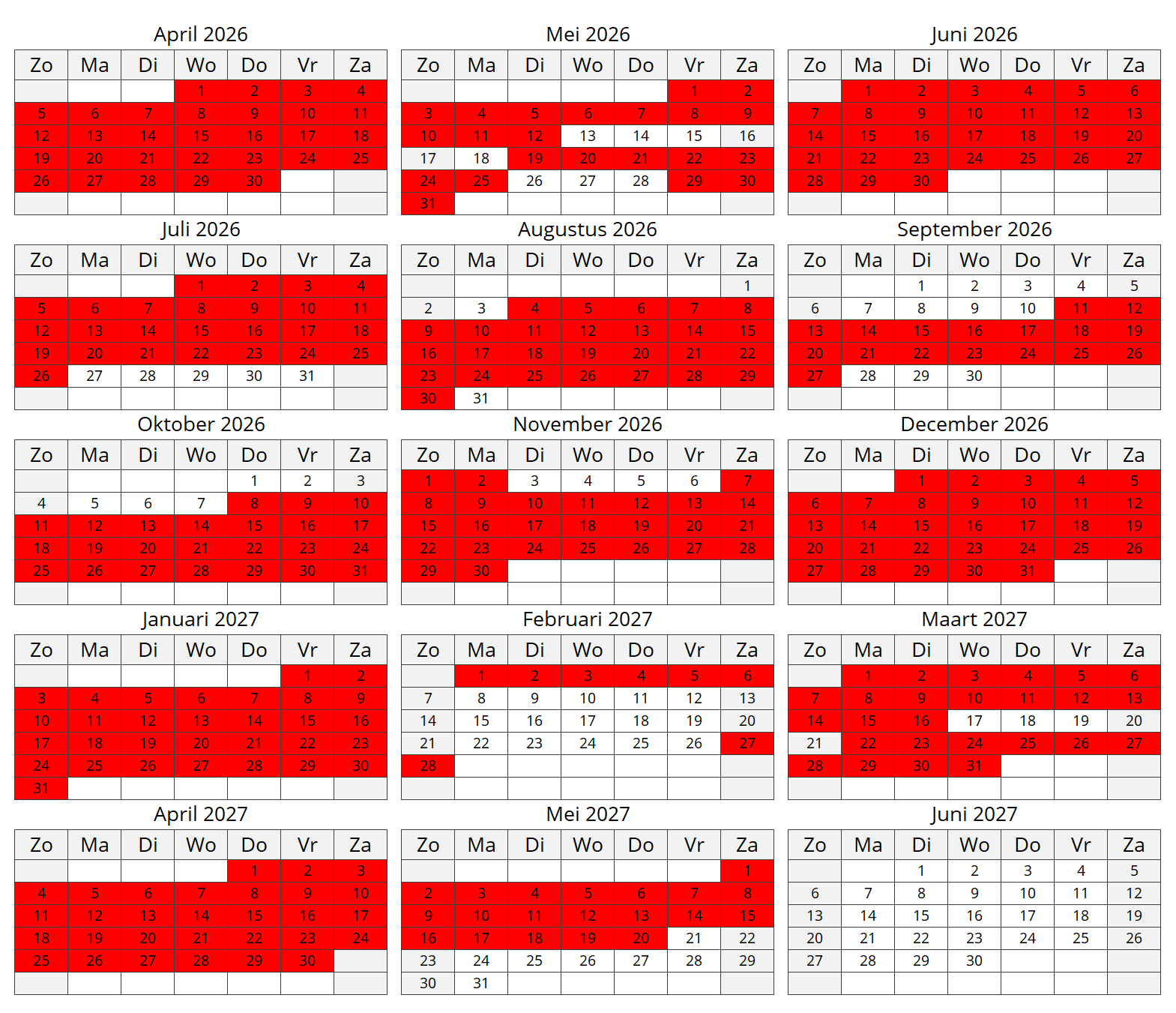 Beschikbaarheidskalender van Ático Lolapaluza in Salobreña voor de komende 12 tot 15 maanden
