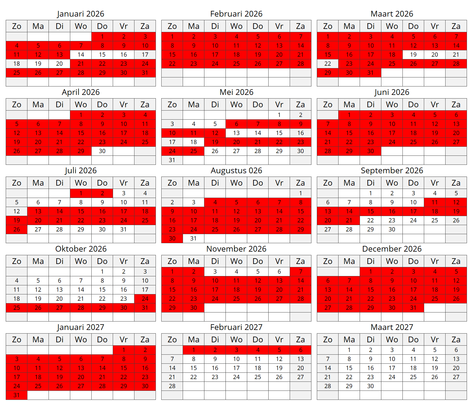 Beschikbaarheidskalender van Ático Lolapaluza in Salobreña voor de komende 12 tot 15 maanden